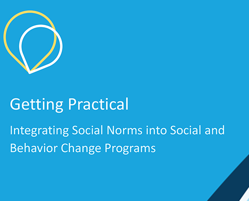 Cover of Getting Practical: Integrating Social Norms into SBC