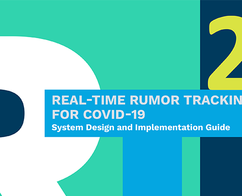 Cover of the Real-Time Rumor Tracking for COVID-19: System Design and Implementation Guide