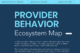 Provider Behavior Ecosystem Map website