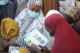 Women at a user-testing session in Niger