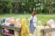 A health extension worker facilitates a women's conversation on family planning in Ethiopia