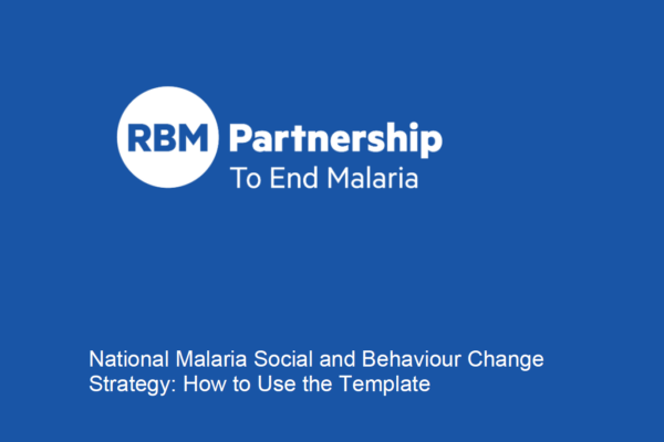 National Malaria SBC Strategy Development Package | Breakthrough ACTION ...