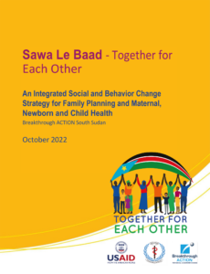 Together for Each Other: An Integrated SBC Strategy for FP and MNCH