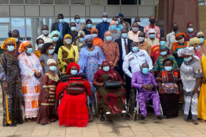 Group photo at end the FEMAPH training session in Mali