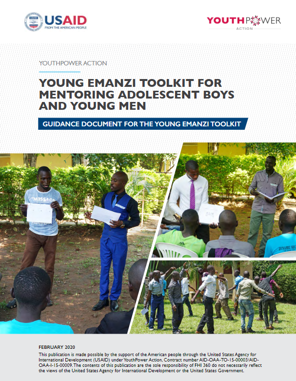 Young Emanzi Toolkit for Mentoring Adolescent Boys and Young Men