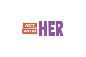 Act with her