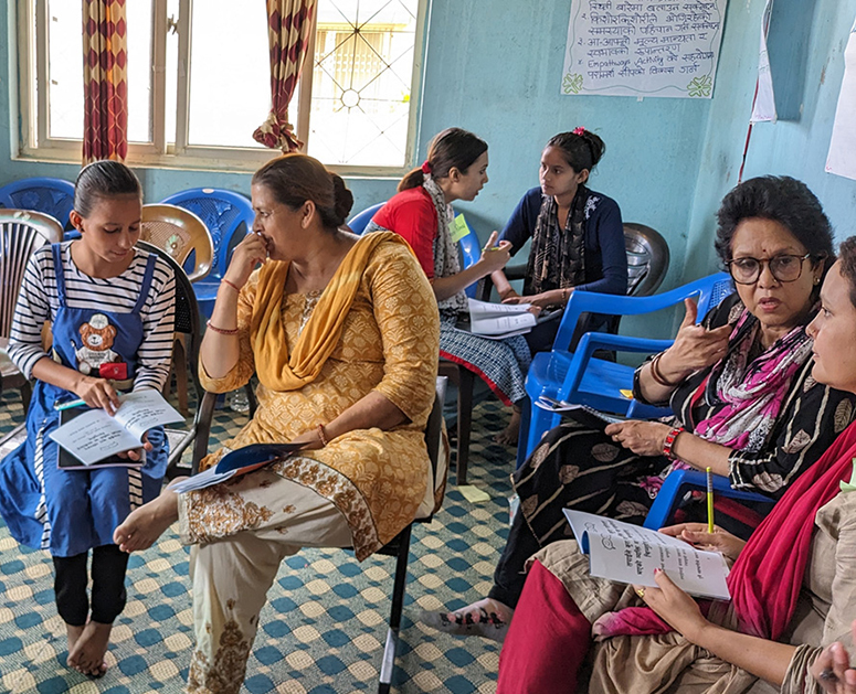 Female Empathways participants in Nepal