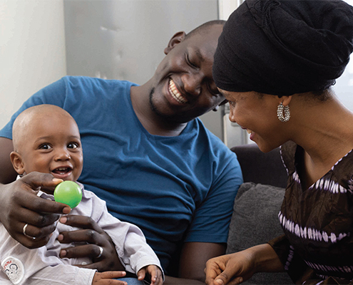 Family in Guinea