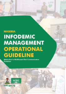 Nigeria Infodemic Management Operational Guideline Cover