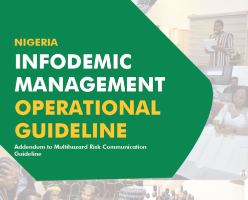 Nigeria Infodemic Management Operational Guideline Cover